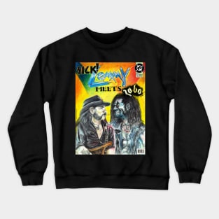 Sick Antiheros parody design Crewneck Sweatshirt